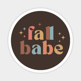 fall babe Magnet